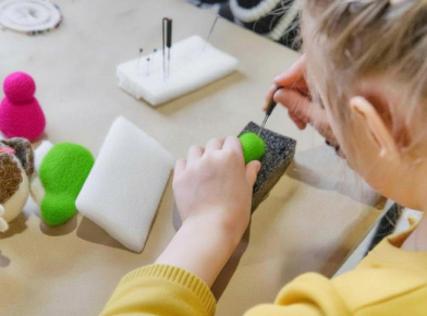 ArtLab: Felted Charms