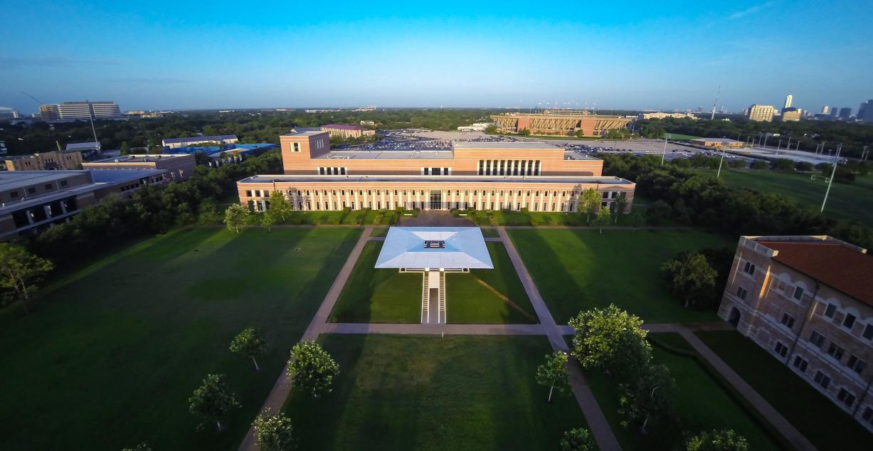 Arial image of The Shepherd School of Music