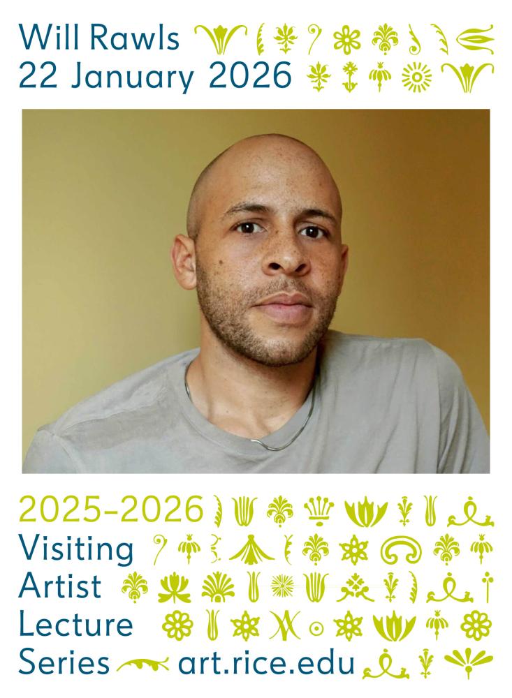 Will Rawls // 2025-26 Visiting Artist Lecture Series