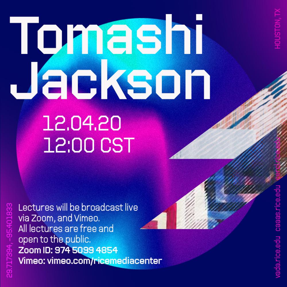 Visiting Artist Lecture Series with Tomashi Jackson